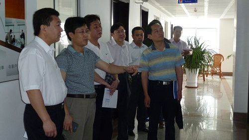 濰坊市人社局、濰坊市人力資源局領(lǐng)導(dǎo)到我公司考察